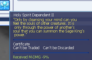 Magic damage description screenshot